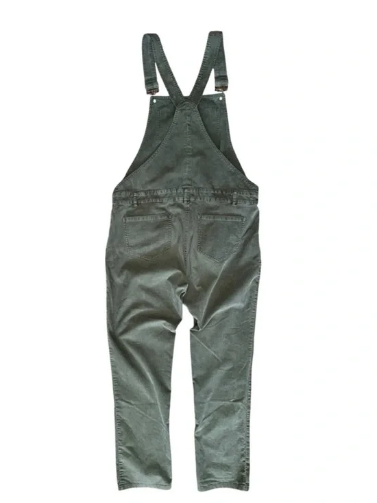 Hatch Olive Green Corduroy Overall Jumpsuit - Picture 3 of 6